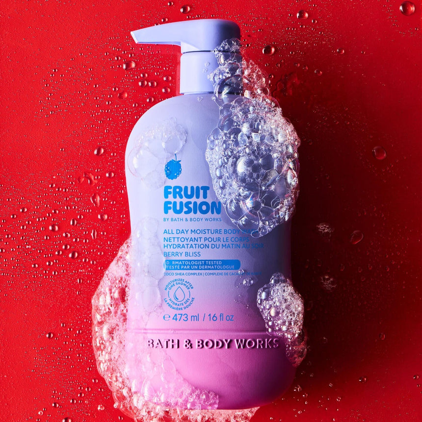 Gel de Ducha Bath & Body Berry Bliss Fruit Fussion Moisturizing Body Wash 473ml