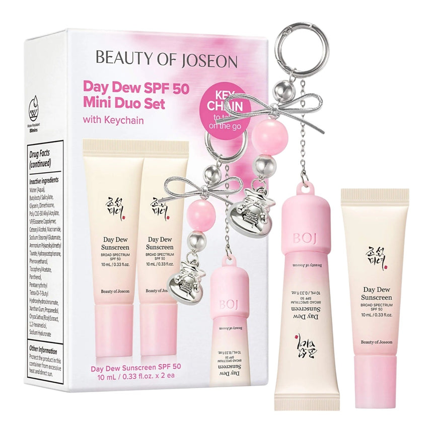 Kit de Skincare con Llavero Beauty of Joseon Day Dew Mini Keychain Set
