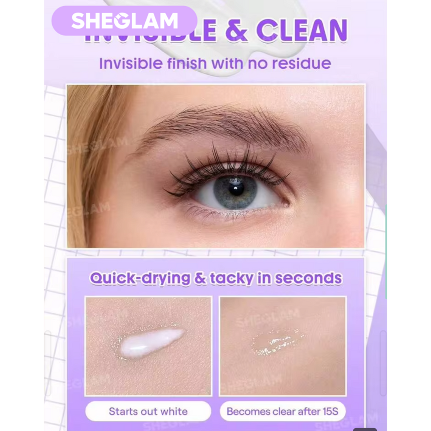 Pegamento de Pestañas Sheglam Invisible Hold Lash Glue