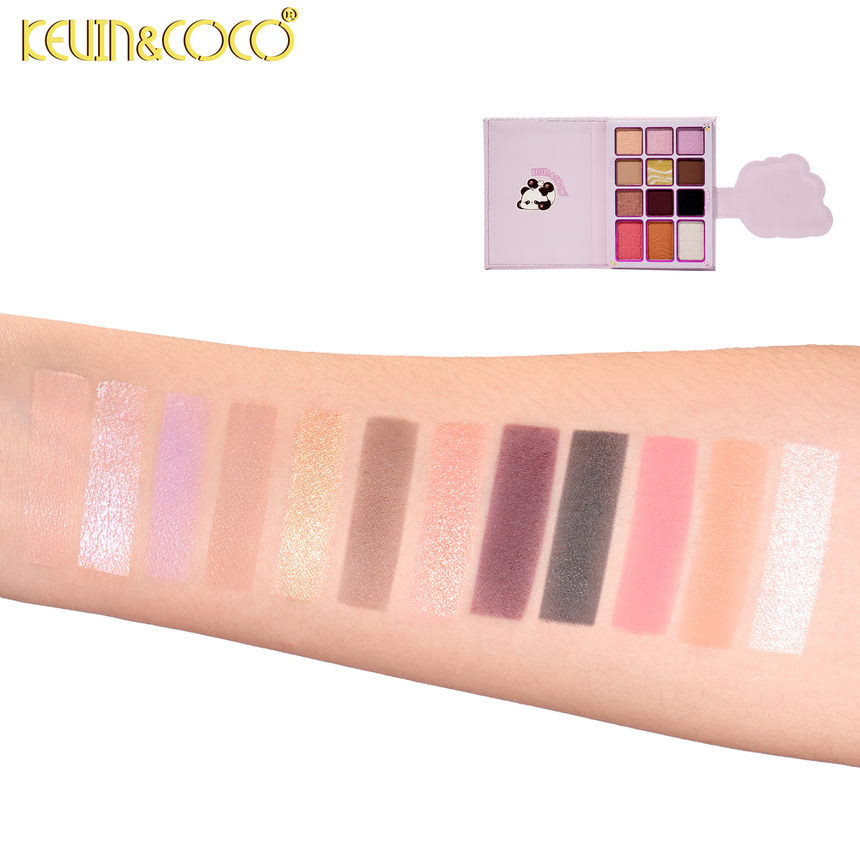 Sombras Kevin & Coco Animal Party 12 Color Eyeshadow
