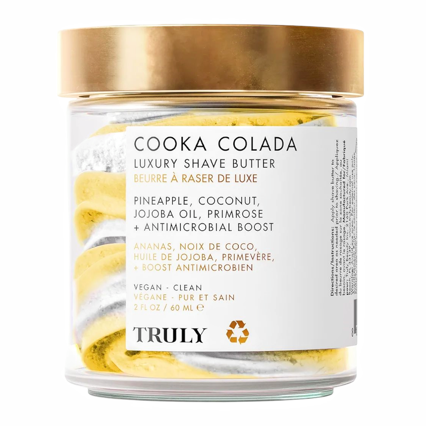 Exfoliante Corporal para Afeitado Truly Cooka Colada Luxury Shave Butter