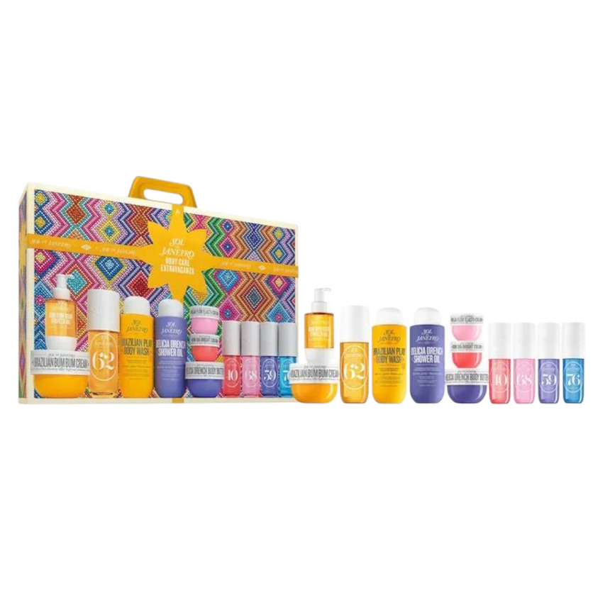 Kit de Skincare Sol de Janeiro Body Care Extravaganza Celebration Gift Set