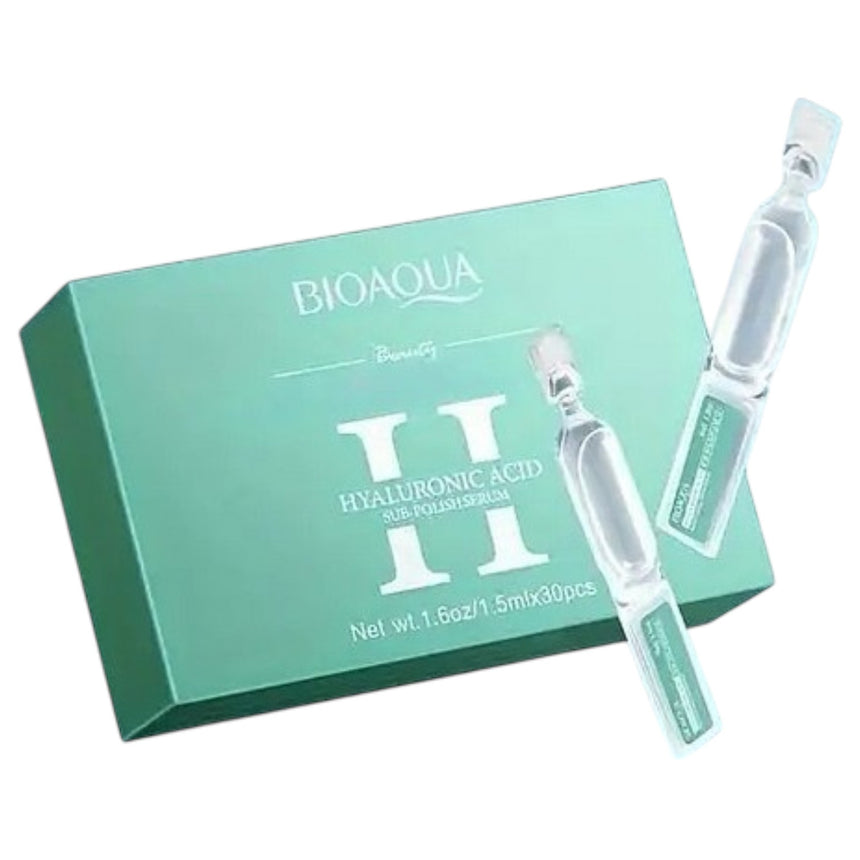 Kit de Ampollas de Ácido Hialurónico Bioaqua Hyaluronic Acid Moisturizer Repairing Tighten