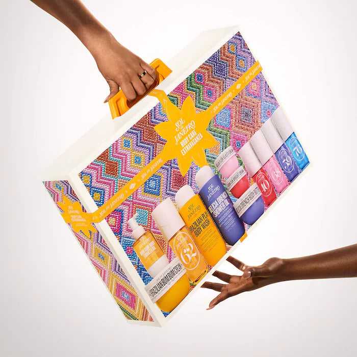 Kit de Skincare Sol de Janeiro Body Care Extravaganza Celebration Gift Set