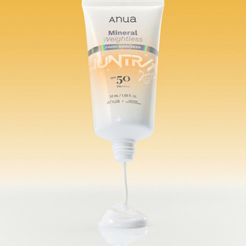 Protector Solar Mineral Anua Weightless Finish Mineral Sunscreen 50spf 50ml