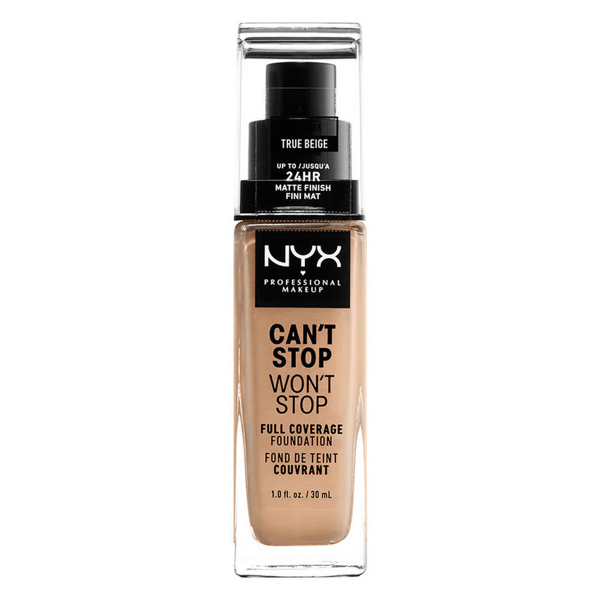 Base de Maquillaje Nyx Can’t Stop Won’t Stop Coverage Foundation