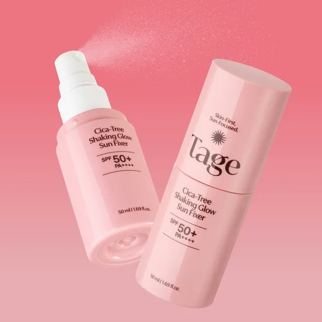 Spray Fijador Tage Cica Tree Shaking Glow Sun 50spf