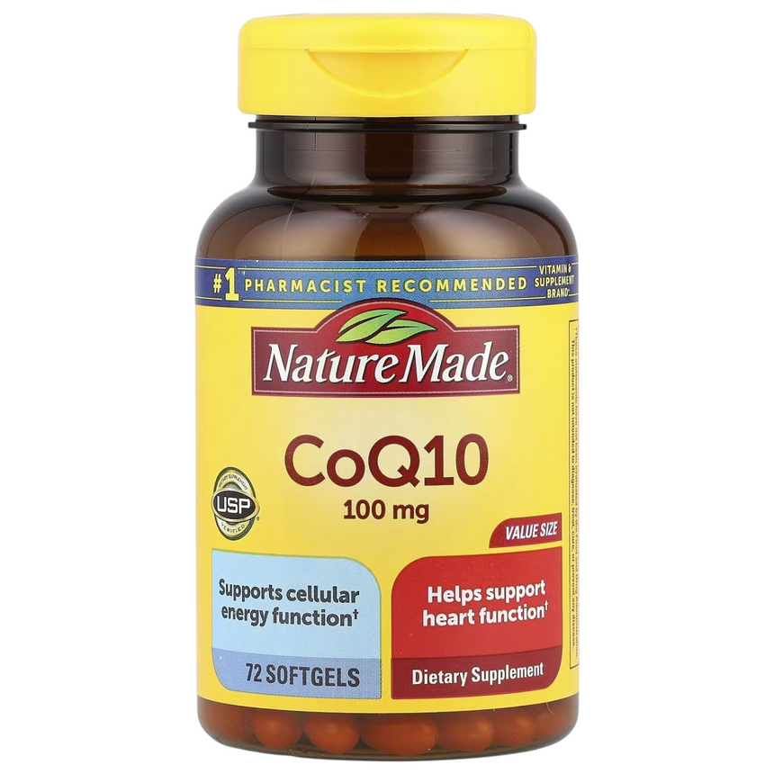 Al por Mayor Cápsulas Blandas Nature Made CoQ10 100mg 72uni