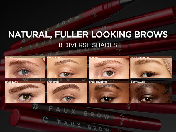 Lápiz de Cejas L'Oréal Paris Faux Brow Pen