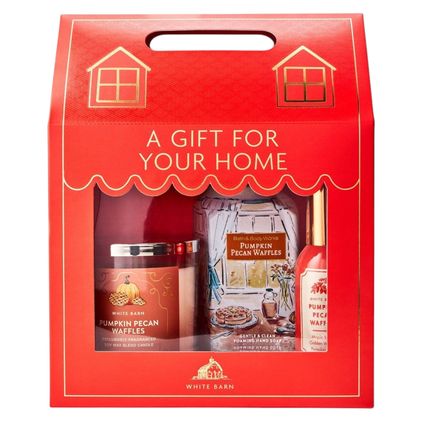 Kit Bath & Body Pumpking Pecan Waffles Gift Set