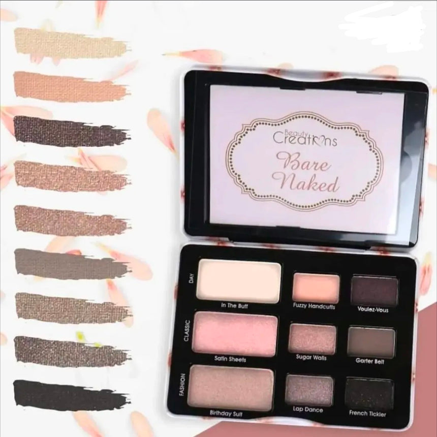 Sombras Beauty Creations Bare Naked