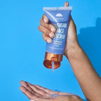 Exfoliante Facial Tree Hut Face Scrub Blueberry Turmeric Aha 210g