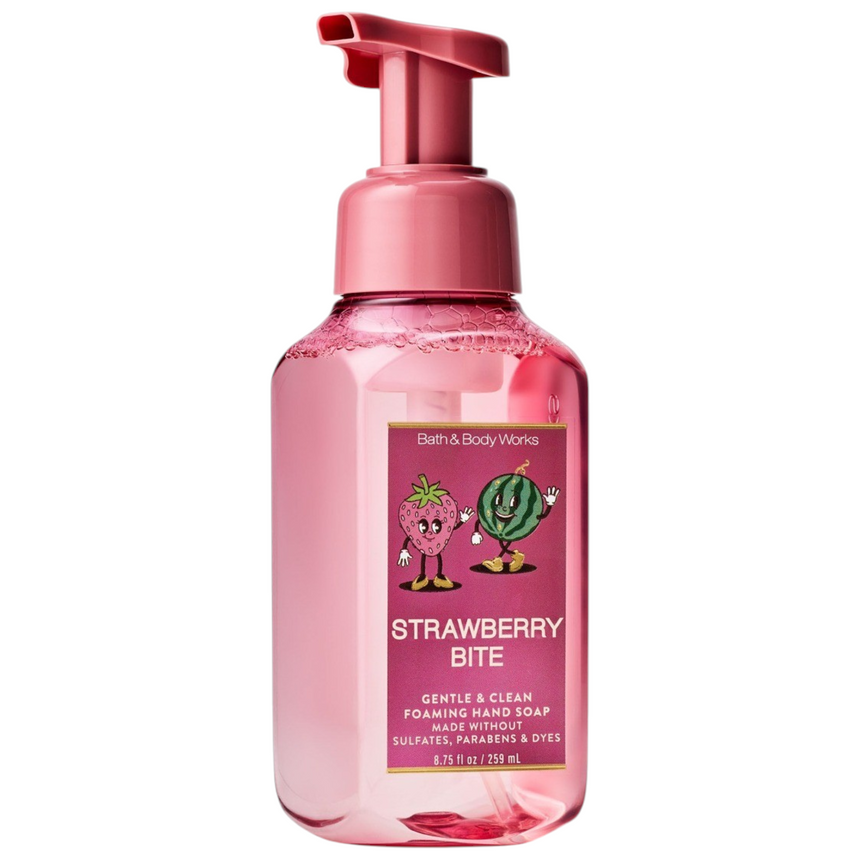Jabón Bath & Body Strawberry Bite Revitalizing Gel Hand Soap 259ml
