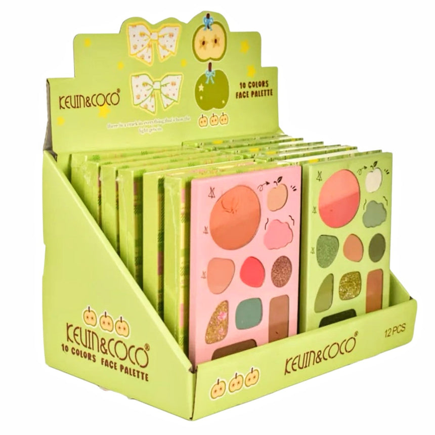Sombras Kevin & Coco 10 Colors Face Palette