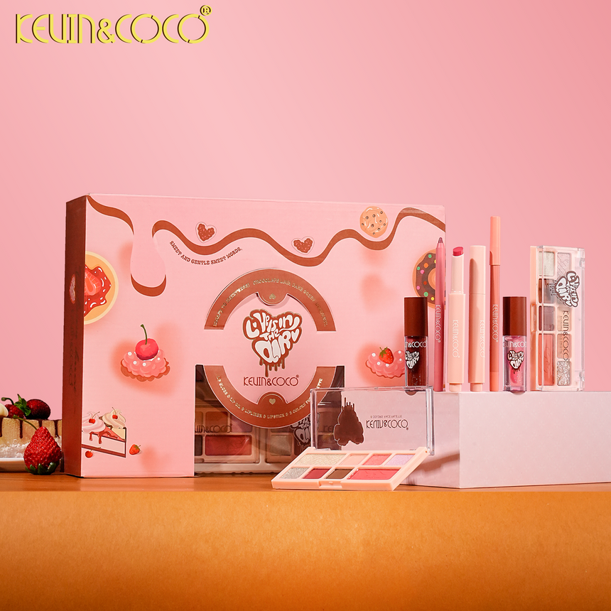 Kit de Cosméticos Kevin & Coco Sweet Treat Cake Handbag Palette