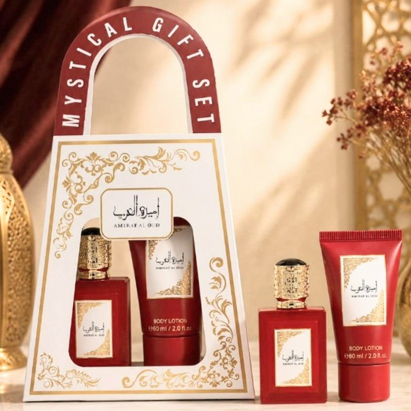 Kit de Perfume y Gel de Dicha Ameerat Al Arab Set