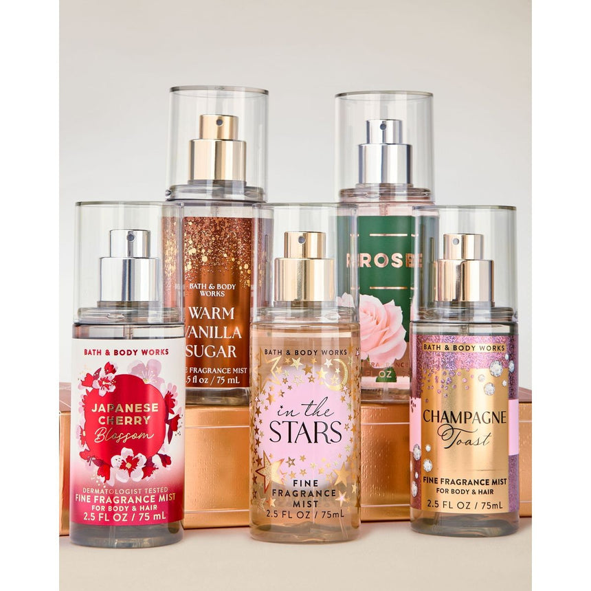 Kit de Fragancias Bath & Body 5 Piece Mini Fine Fragance Mist
