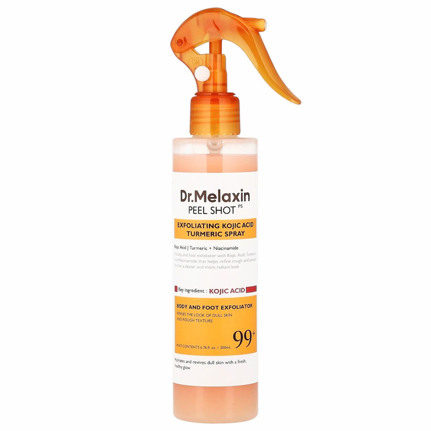 Spray Corporal Exfoliante con Ácido Kójico y Cúrcuma Dr. Melaxin Peel Shot Body Spray