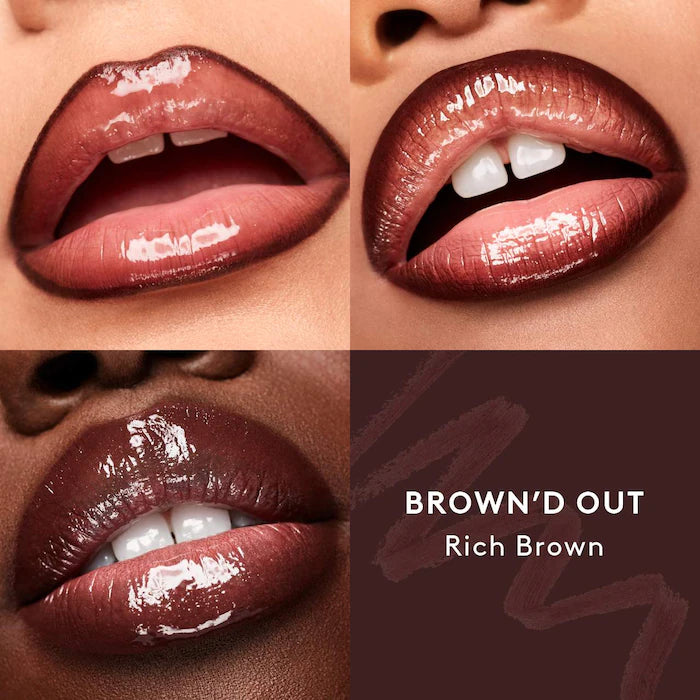 Kit de Labios Fenty Beauty by Rihanna Brown'd Pout Lip Liner + Mini Lip Plumper Duo