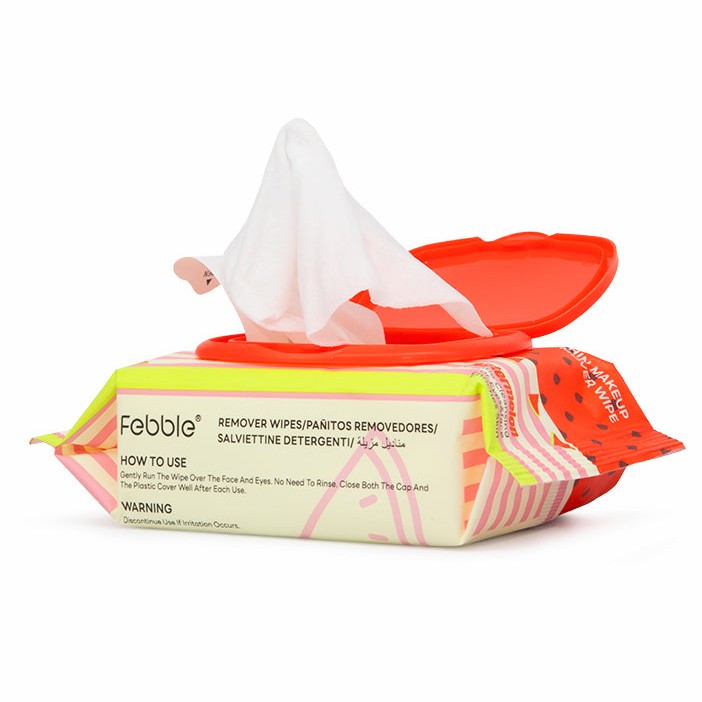 Toallitas Desmaquillantes Febble Makeup Remover Wipes