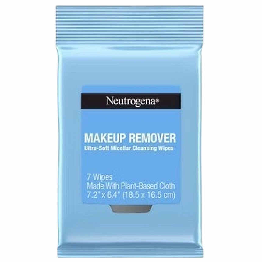 Toallitas Removedoras de Maquillaje Neutrogena Ultra Soft Miscellar Facial Cleansing Makeup Remover Wipes