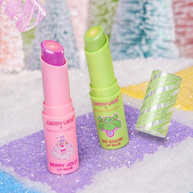 Kit de Bálsamos Labiales Beauty Creations Candy Land Triple Treat Lip Balm Set