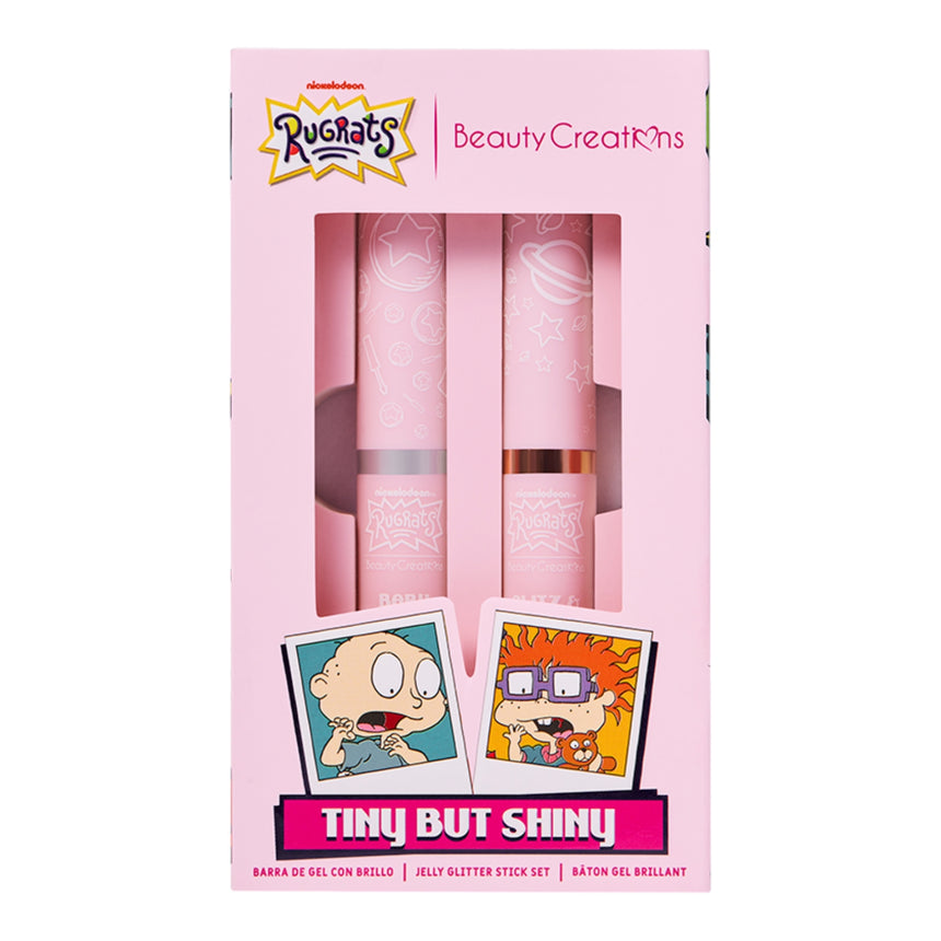 Dúo de Gel con Brillo en Barra Beauty Creations x Rugrats Tiny But Shiny Jelly Glitter Stick Set