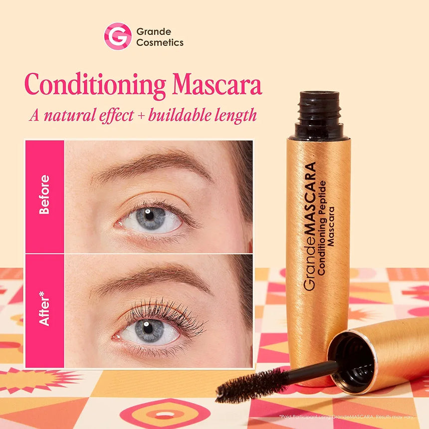 Máscara con Sérum para Pestañas Grande Cosmetics 2 Step Lash System