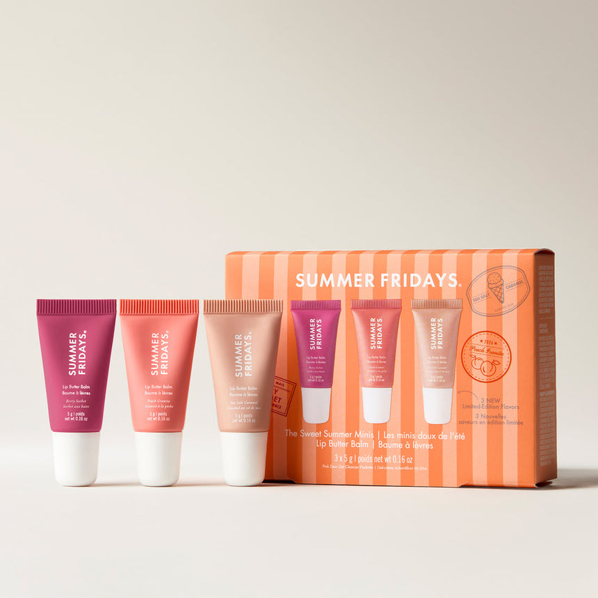 Kit de Bálsamos Labiales Summer Fridays The Sweet Summer Minis Lip Butter Balm Trio