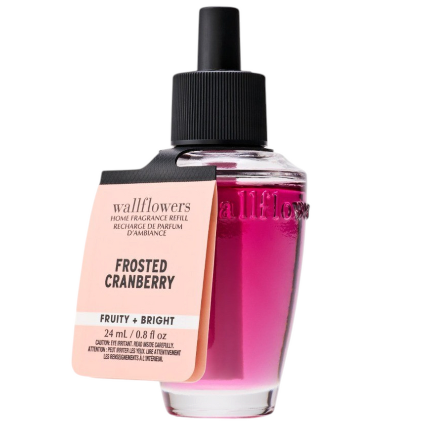 Refill de Fragancia Bath & Body Frosted Cranberries Wallflowers Fragance Refill 24ml