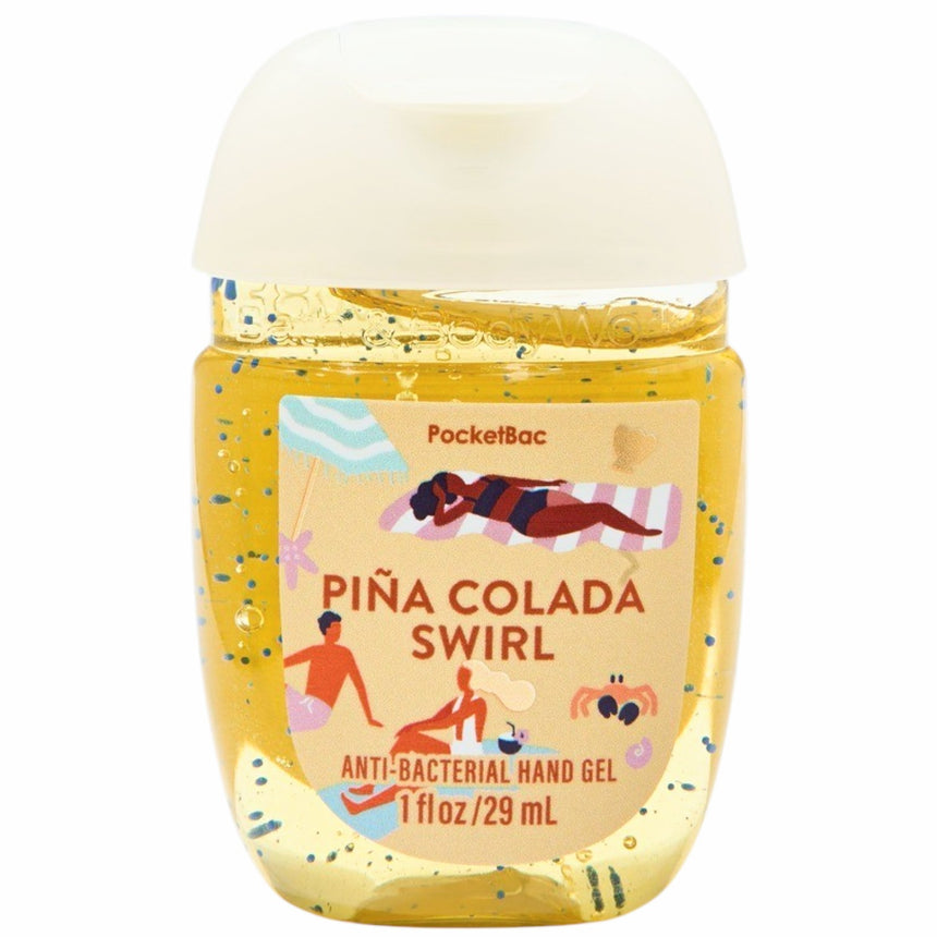 Gel de Manos Anti Bacterial Bath & Body Piña Colada Swirl Cleansing Hand Gel 29ml