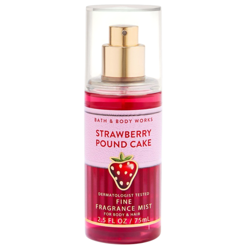 Fragancia Bath & Body Strawberry Pound Cake Fragance Mist 75ml