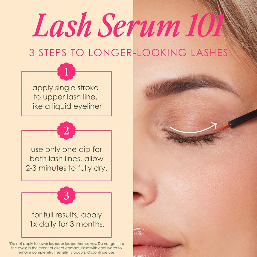 Máscara con Sérum para Pestañas Grande Cosmetics 2 Step Lash System