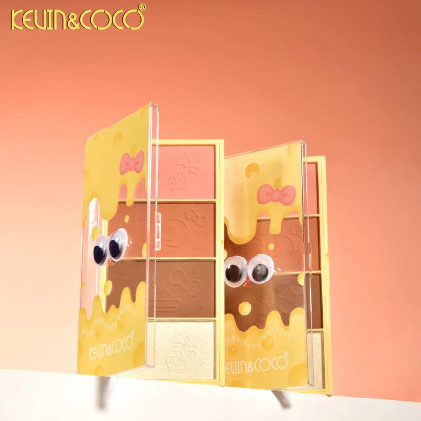 Sombras Kevin & Coco 4 Colors Fase Shadow Palette