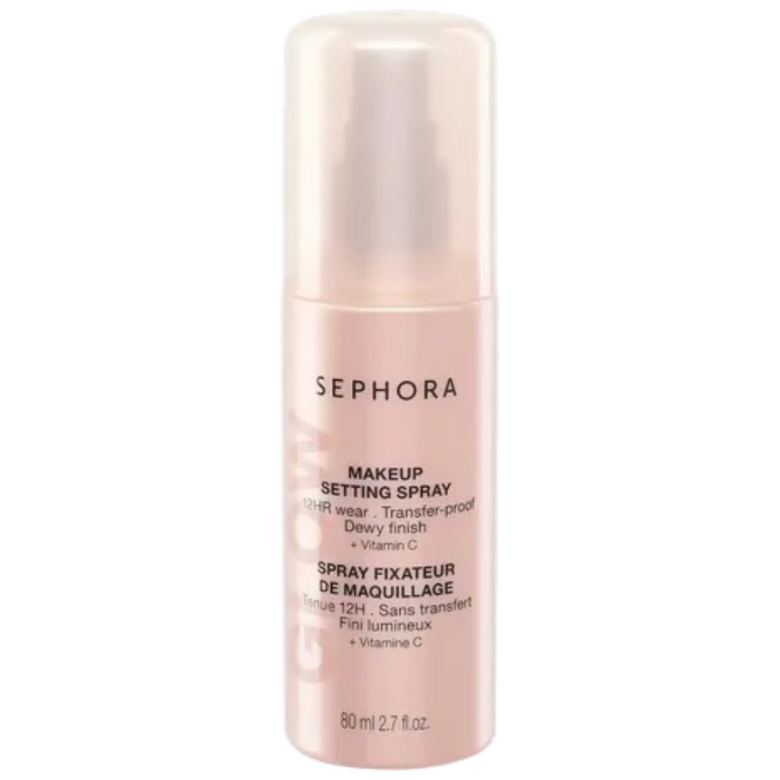 Spray Fijador Sephora Glow 12h Wear Transferproof Setting Spray 80ml