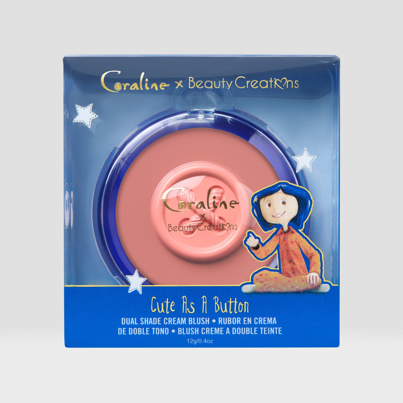 Rubor en Crema Beauty Creations x Coraline Cute As a Button Dual Shade Cream Blush