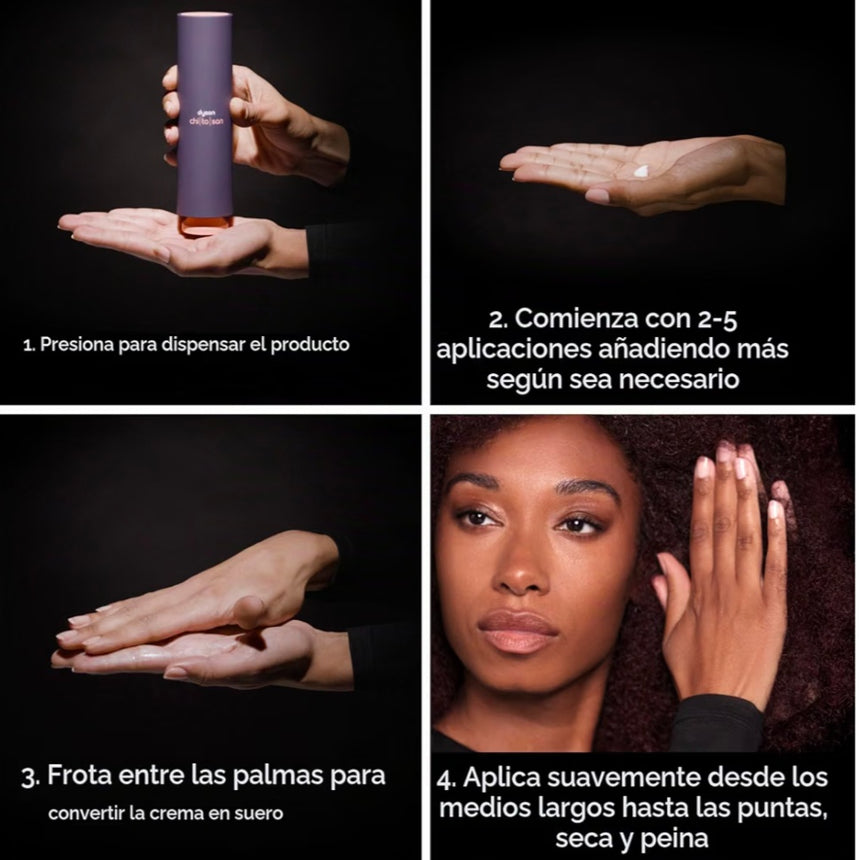 Crema para Peinar Dyson Chitosan Pre Styling Hair Cream for Flexible Hold