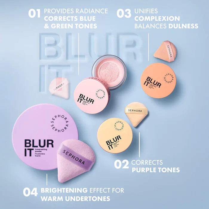 Polvos Sueltos Sephora Blur it Loose Setting Powder