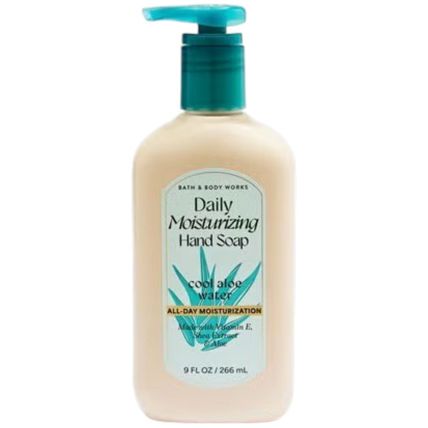 Jabón Bath & Body Cool Aloe Water Milk Revitalizing Gel Hand Soap