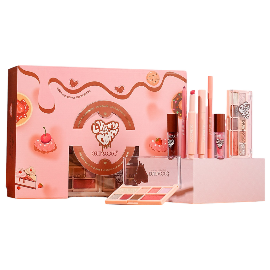 Kit de Cosméticos Kevin & Coco Sweet Treat Cake Handbag Palette