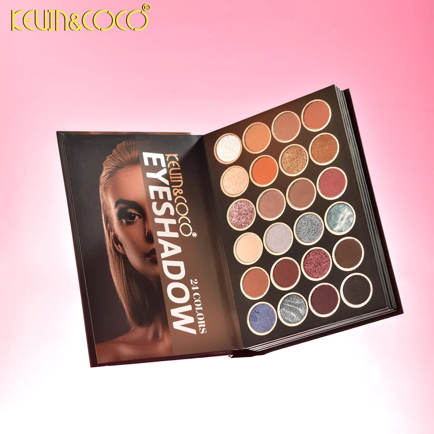 Paleta Multifuncional Sombras, Rubores e Iluminadores Kevin & Coco Cypress Magic Palette