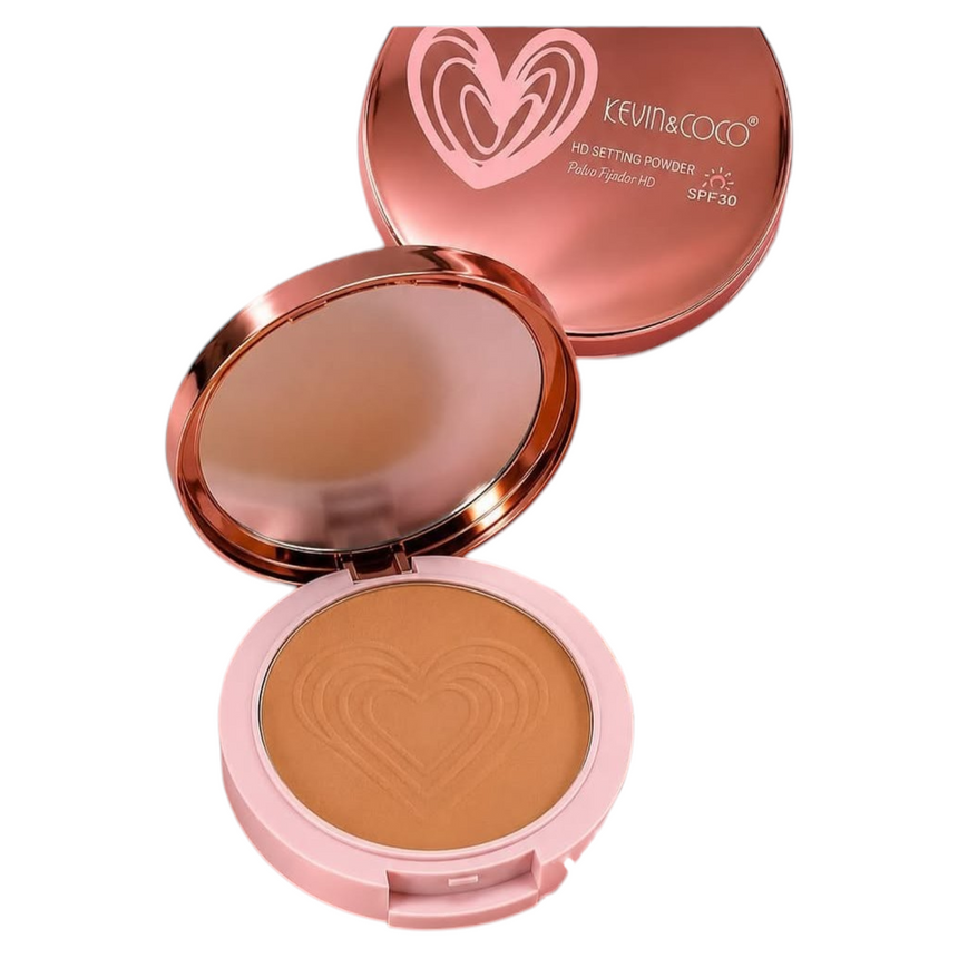 Polvos Fijadores con Protector Solar Kevin & Coco HD Setting Powder 30spf