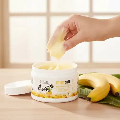 Mascarilla para Cabello Salerm Biokera Yellow Shot