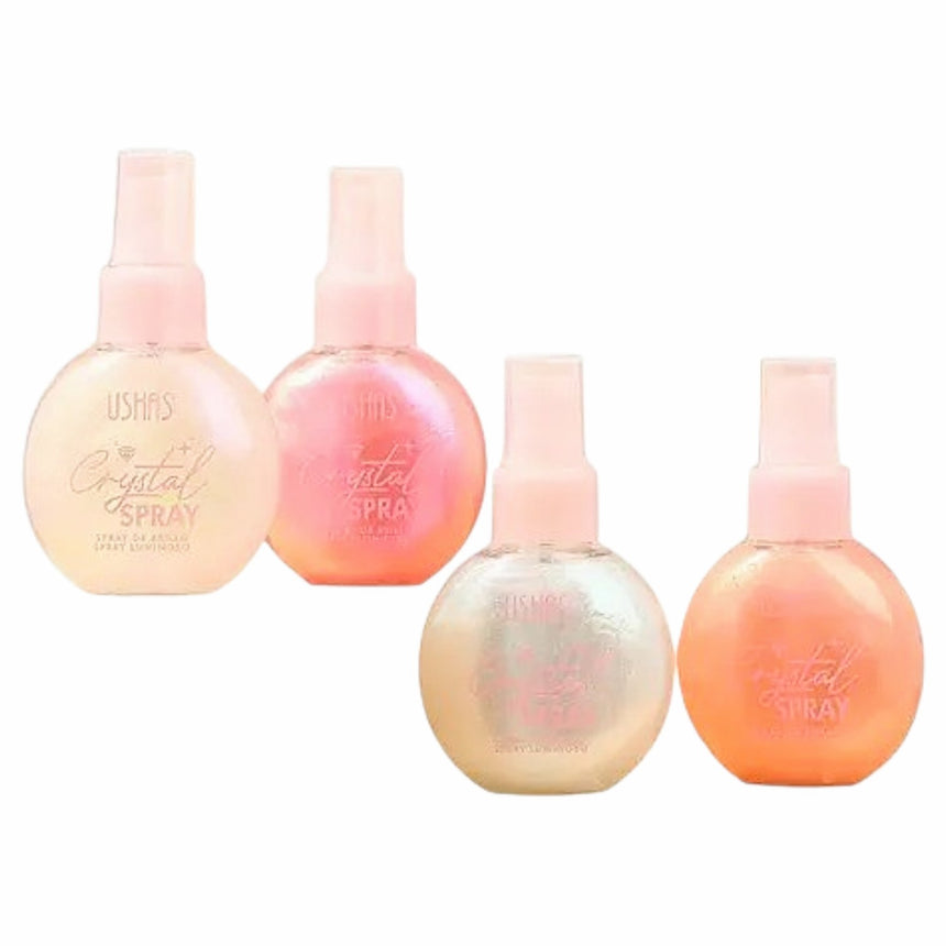 Spray Iluminador Ushas Face & Body Shimmer Highlighter Spray