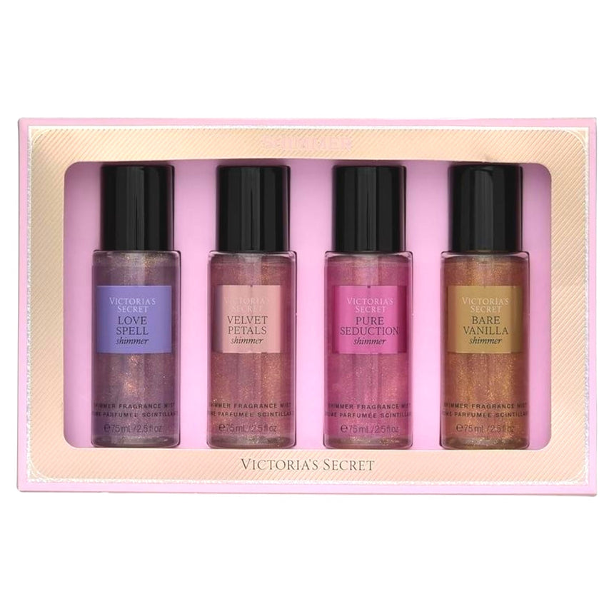 Kit de Brumas Faciales Victoria's Secret Most Loved Shimmer Mist Set