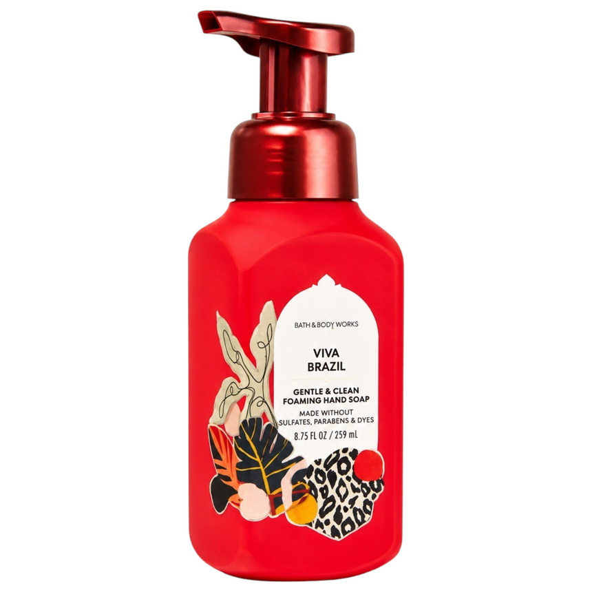 Jabón Bath & Body Viva Brazil Gentle & Clean Foaming Hand Soap 259ml