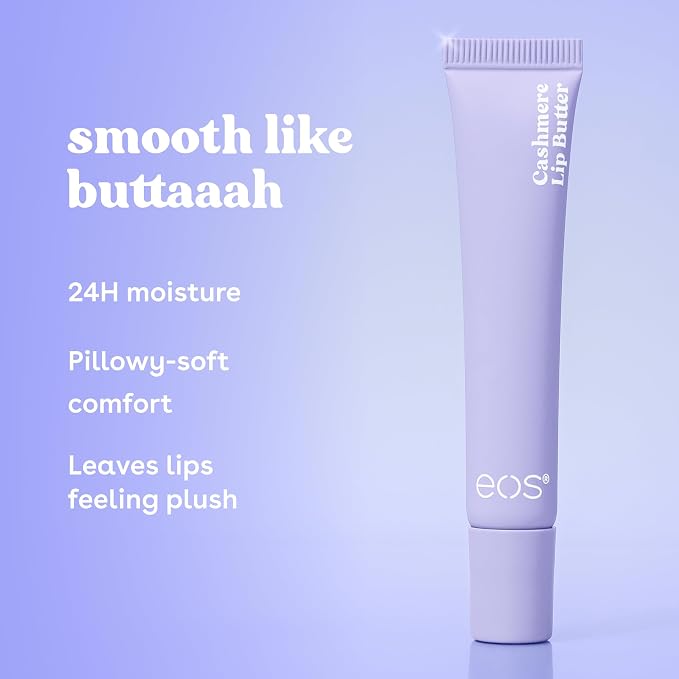 Bálsamo Labial de Vainilla EOS Vanilla Cashmere Lip Butter 24h Moisture 10ml