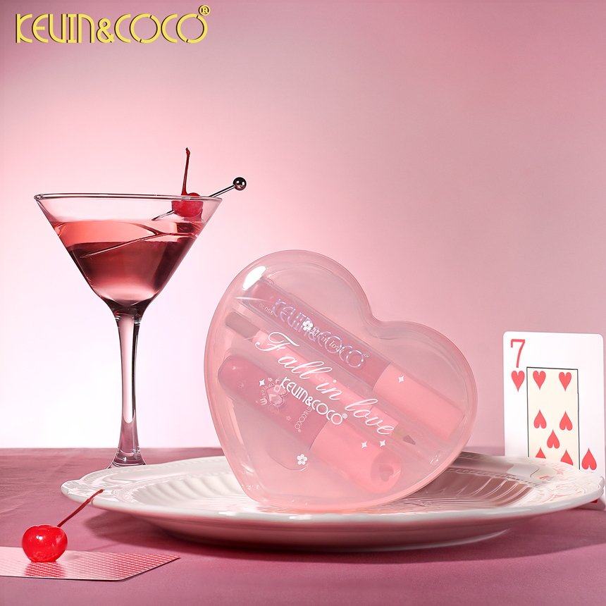 Dúo de Labios Kevin & Coco Fall in Love Lip Duo