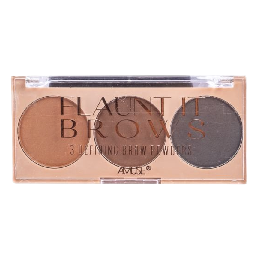 Polvos de Cejas Amuse Flaunt it Brows 3 Defining Brow Powders