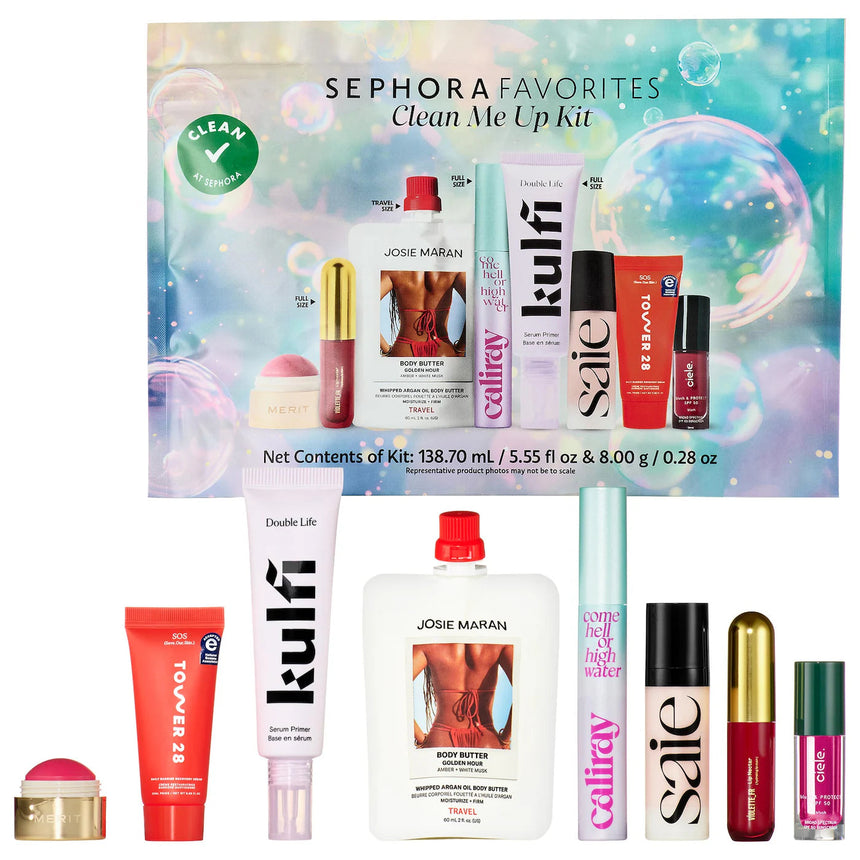 Kit de Cosméticos Sephora Favorites Clean Me Up Kit